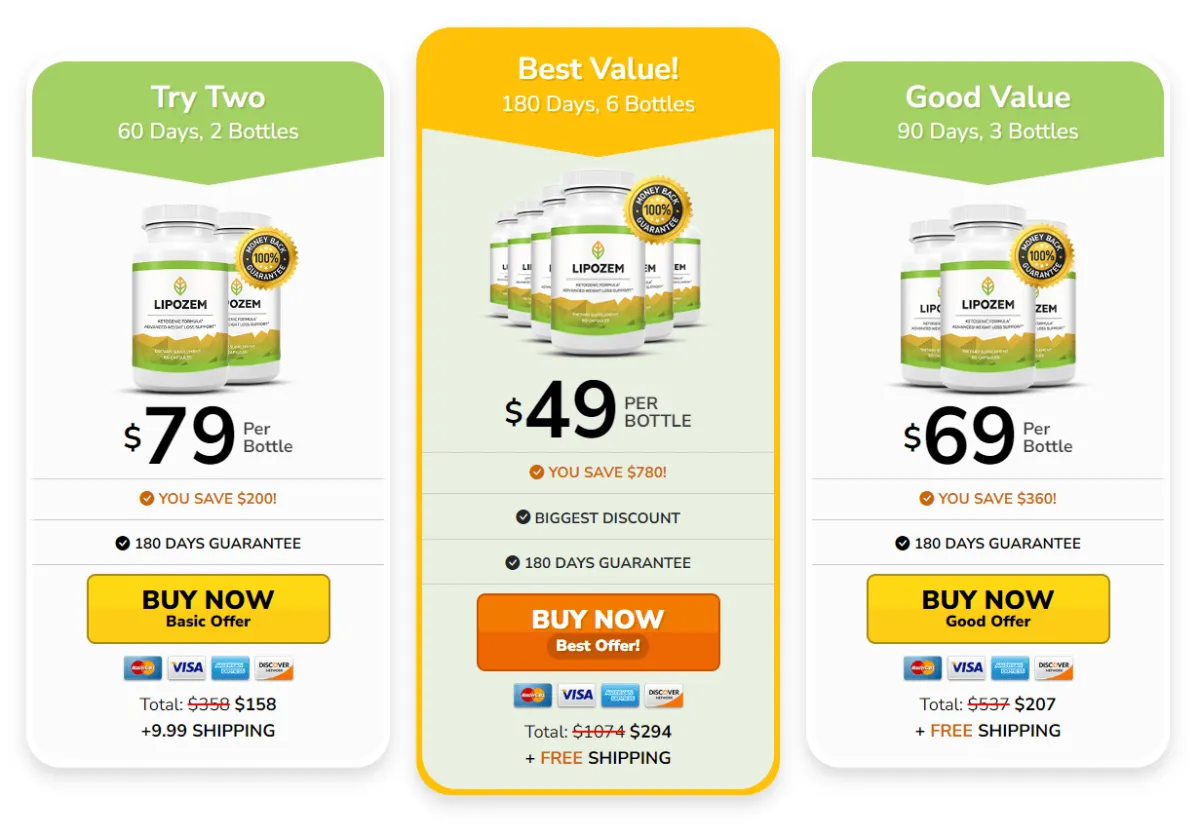 Lipozem Price